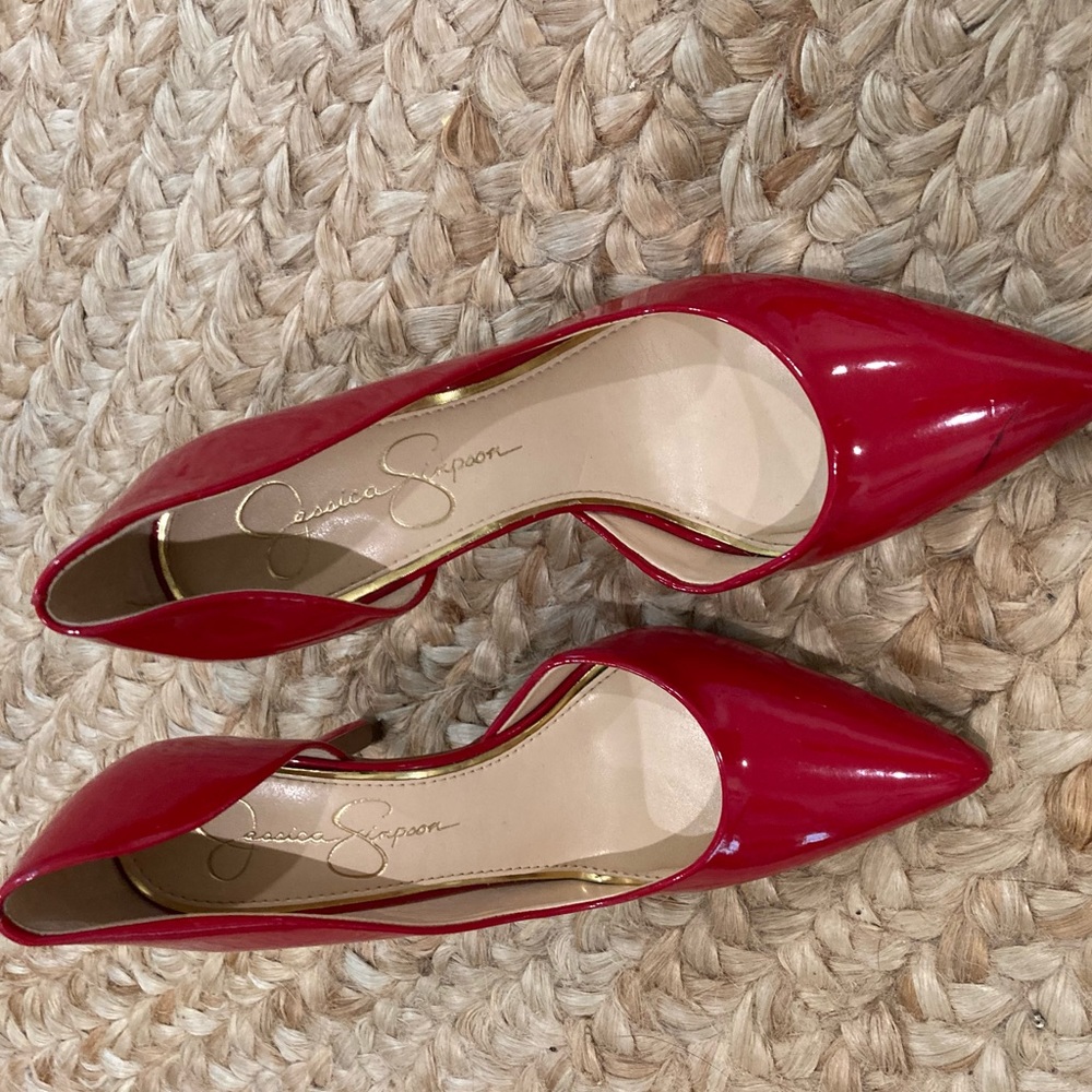 Red high heels